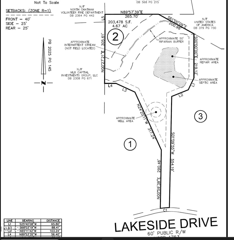 151 Lakeside Dr Lot 1 and 2, Chapel Hill, NC 27517