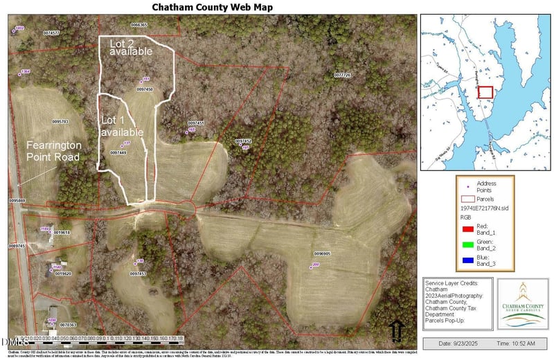 151 Lakeside Dr Lot 1 and 2, Chapel Hill, NC 27517