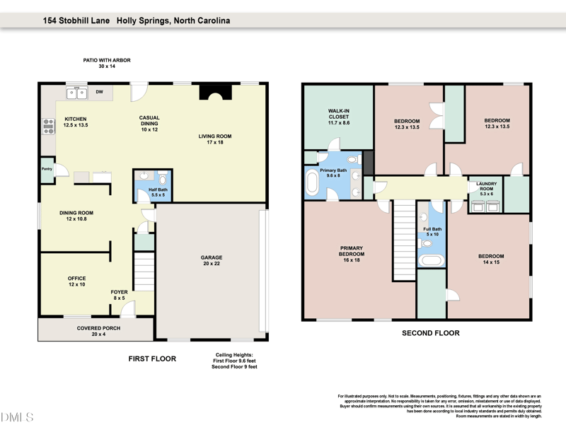 154 Stobhill Ln, Holly Springs, NC 27540