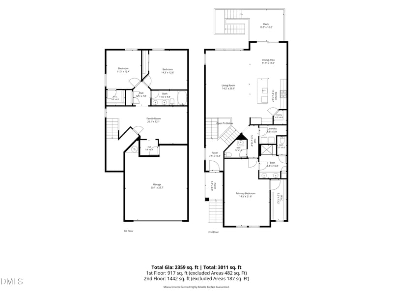 1544 Catch Fly Ln, Durham, NC 27713