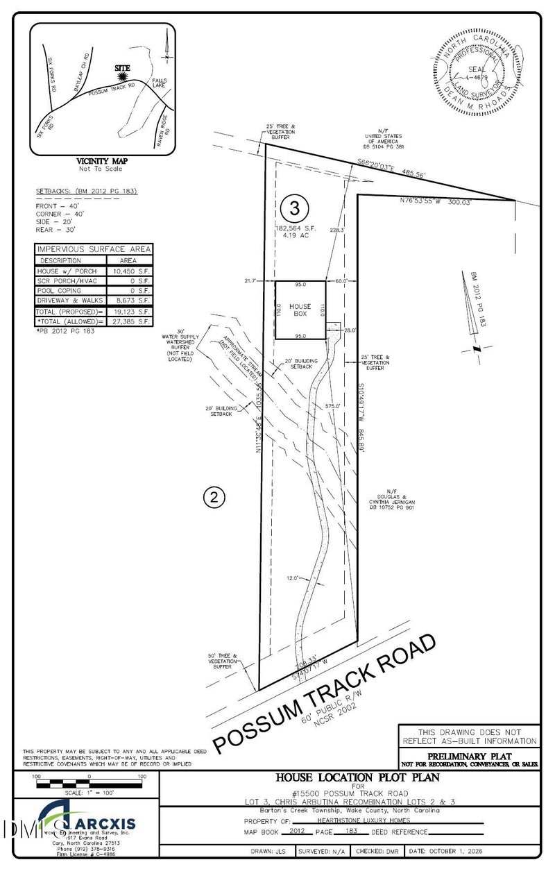 15500 Possum Track Rd Lot 3, Raleigh, NC 27614