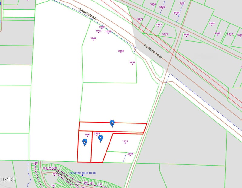 1595 Strickland Rd Lot 1, 2, 1, Clayton, NC 27520