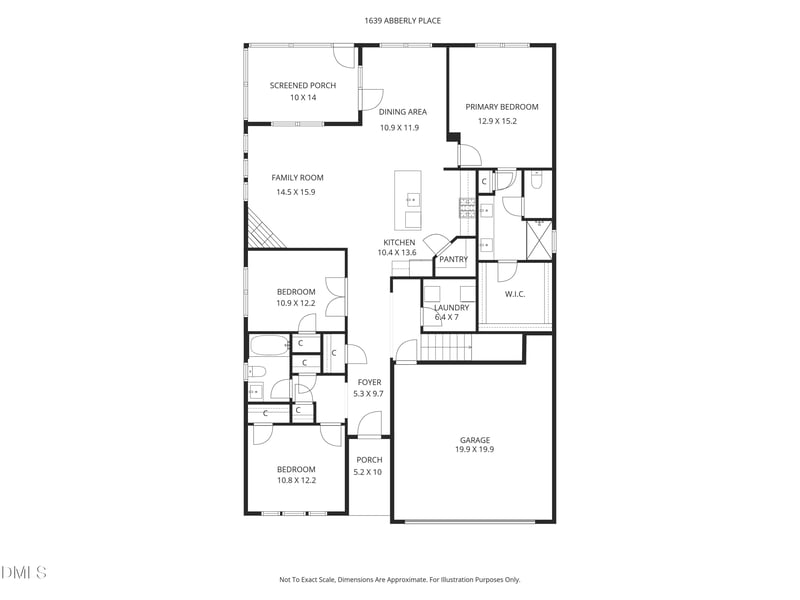 1639 Abberly Pl, Graham, NC 27253