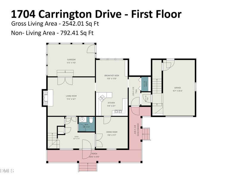 1704 Carrington Dr, Raleigh, NC 27615