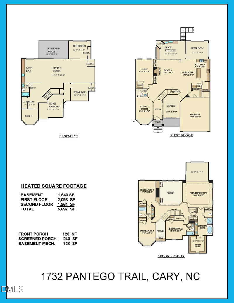 1732 Pantego Trl, Cary, NC 27519