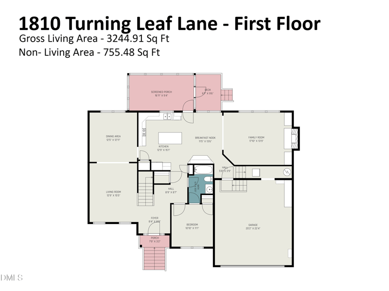 1810 Turning Leaf Ln, Durham, NC 27712