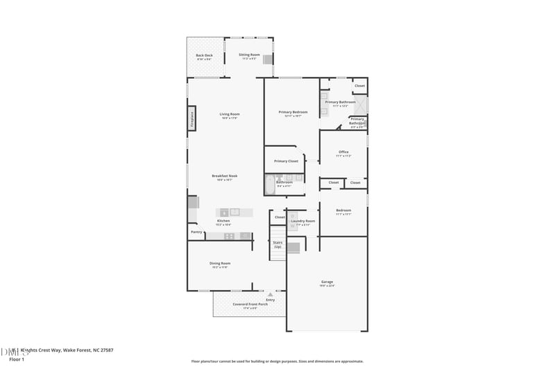 1813 Knights Crest Way, Wake Forest, NC 27587
