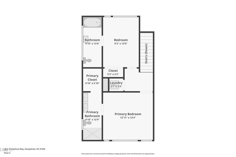 1860 Sissipahaw Way #D208, Saxapahaw, NC 27253