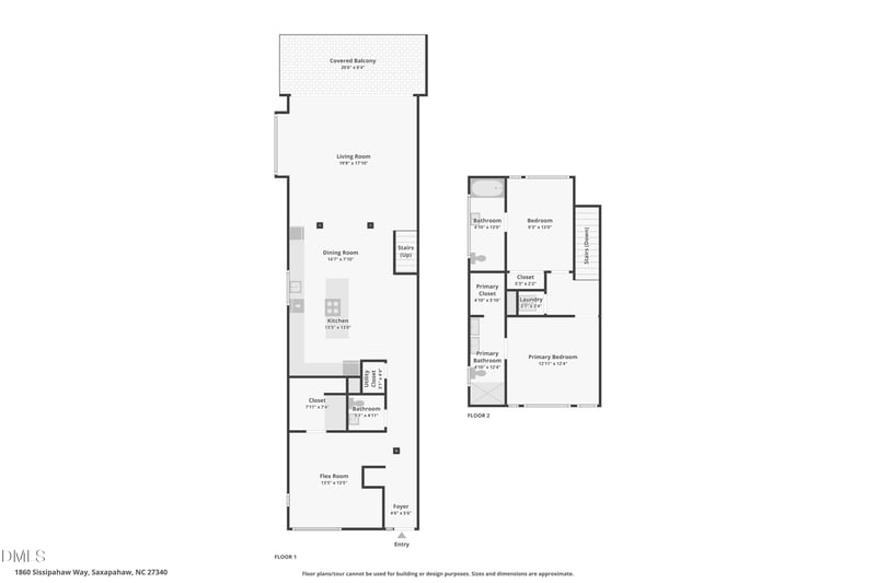 1860 Sissipahaw Way #D208, Saxapahaw, NC 27253