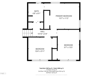 1904 Overland Dr, Chapel Hill, NC 27517