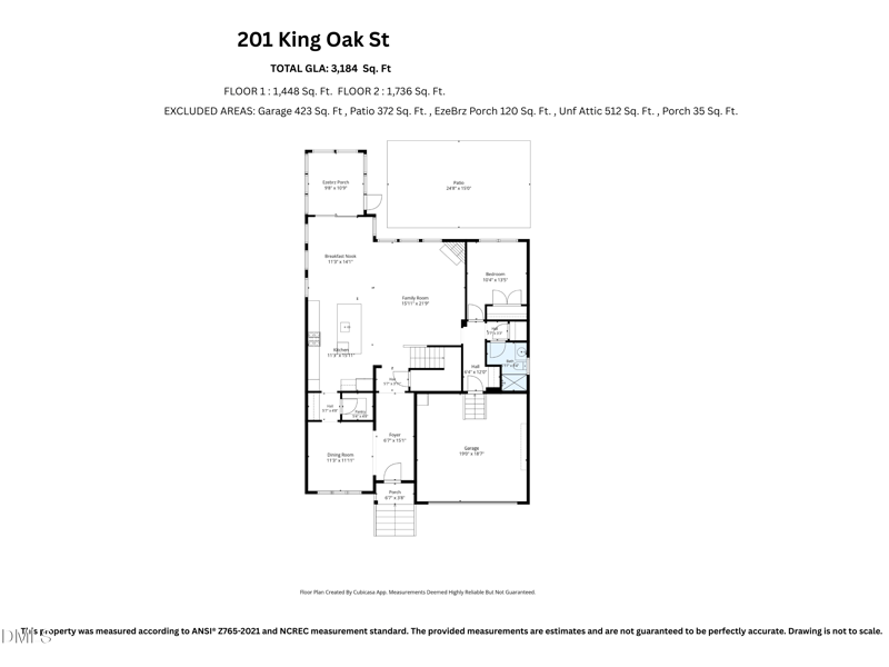 201 King Oak St, Holly Springs, NC 27540