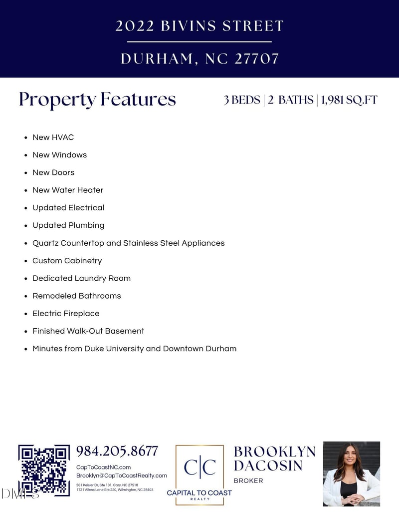 2022 Bivins St, Durham, NC 27707