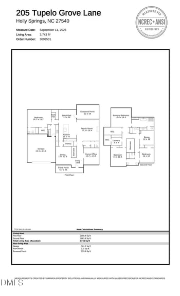 205 Tupelo Grove Ln, Holly Springs, NC 27540