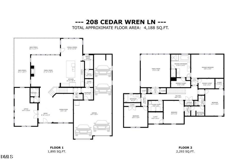 208 Cedar Wren Ln, Holly Springs, NC 27540
