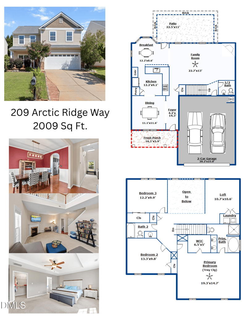 209 Arctic Ridge Way, Holly Springs, NC 27540