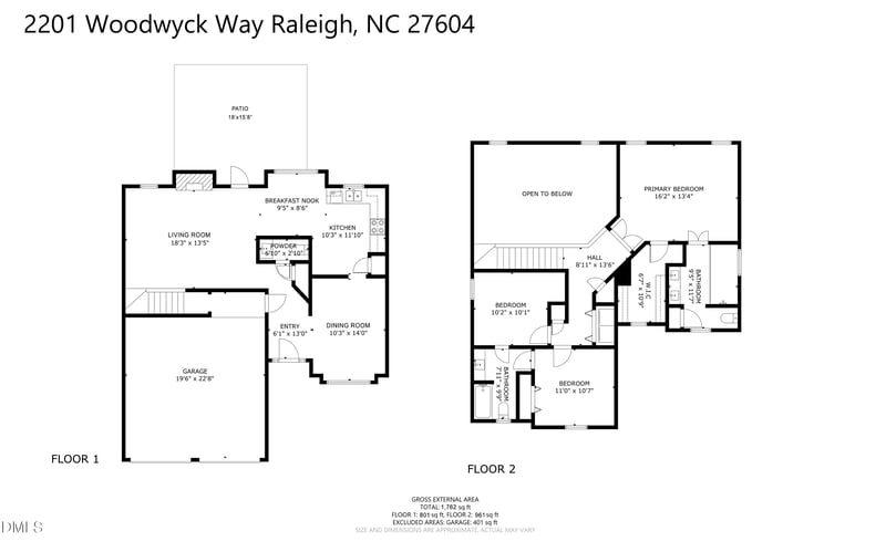 2201 Woodwyck Way, Raleigh, NC 27604