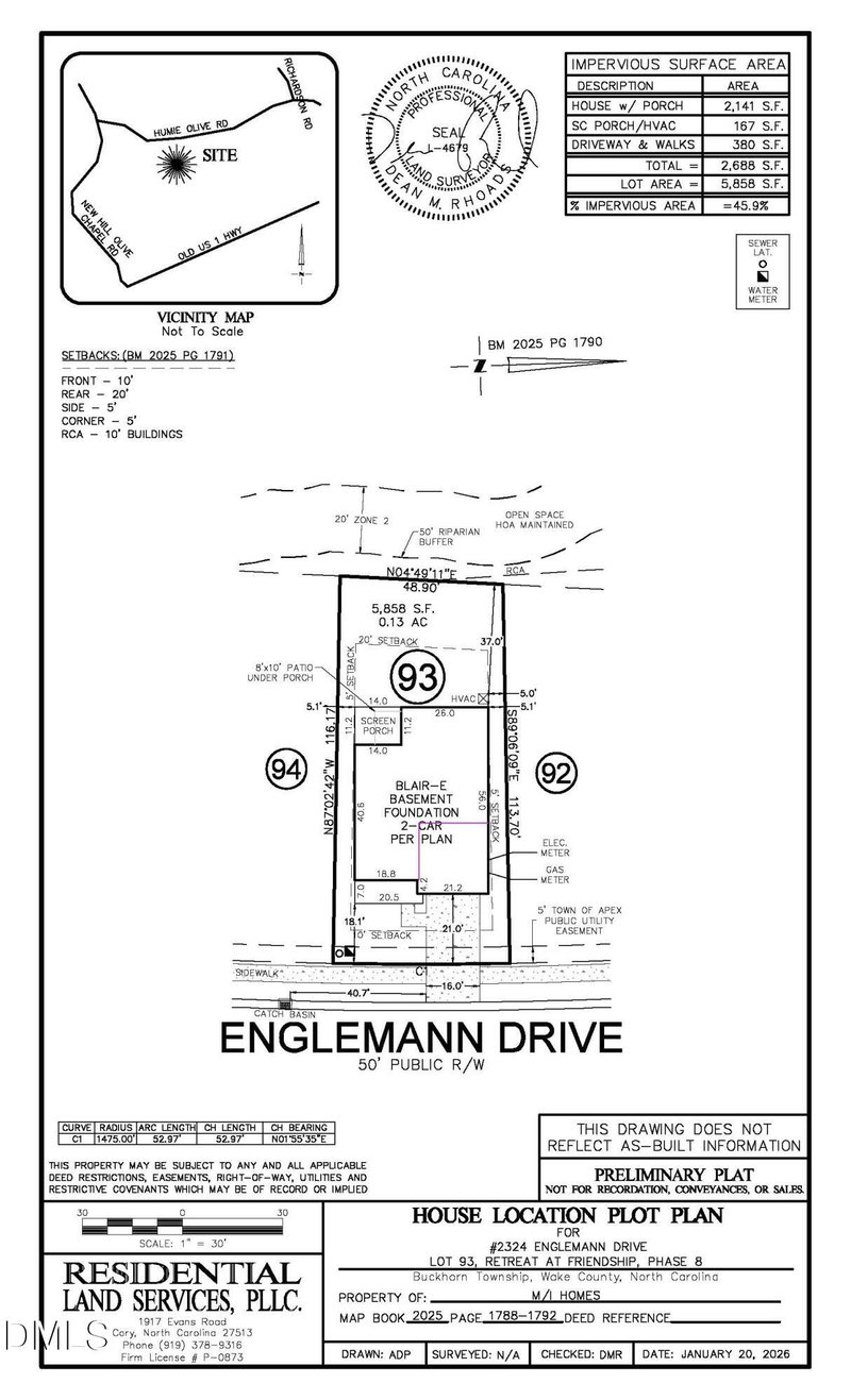 2324 Englemann Dr #93, Apex, NC 27502