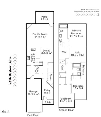 2456 Baslow Dr, Apex, NC 27539