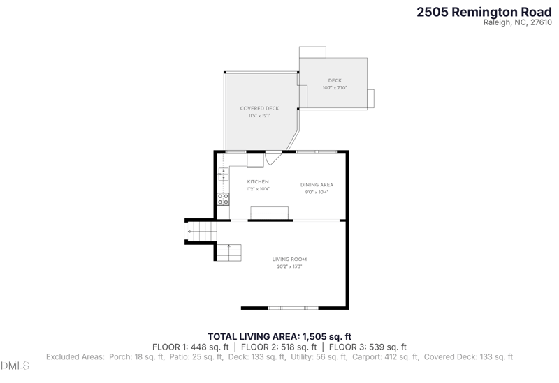 2505 Remington Rd, Raleigh, NC 27610