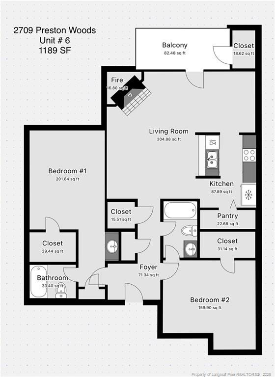 2709 Preston Woods Ln #6, Fayetteville, NC 28304