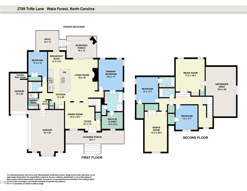2709 Trifle Ln, Wake Forest, NC 27587