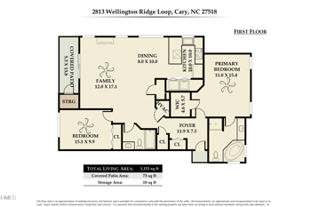 2813 Wellington Ridge Loop, Cary, NC 27518