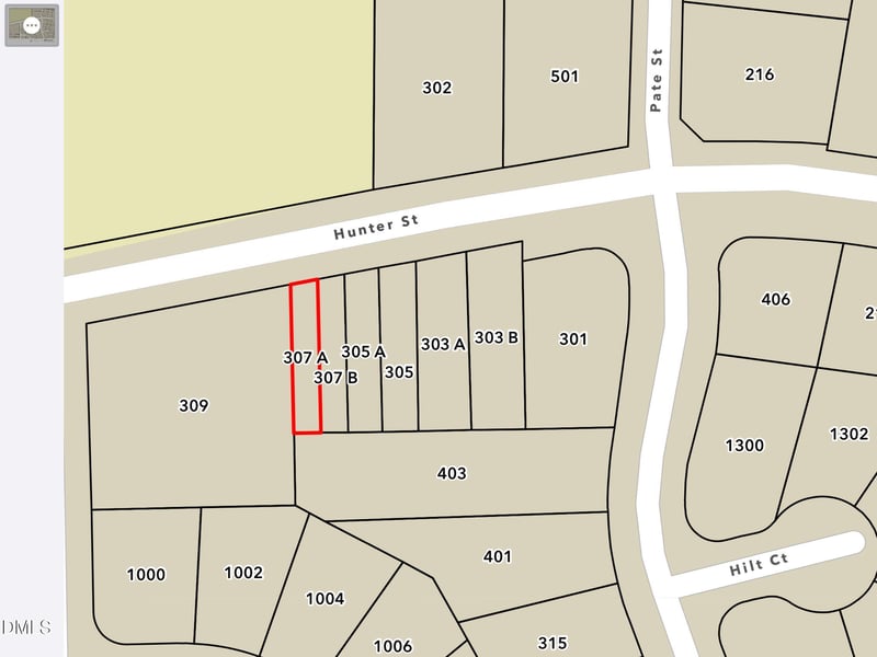 307 Hunter St Lot A & B, Apex, NC 27502