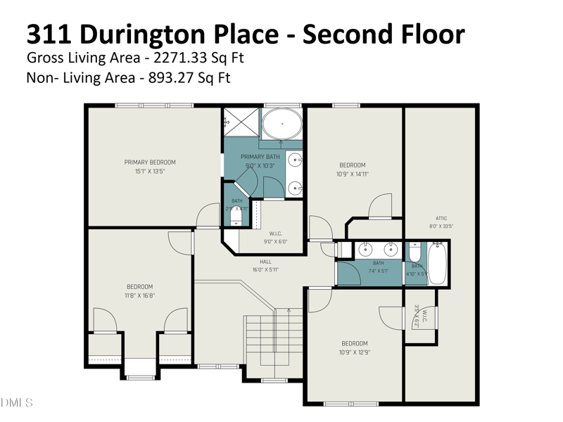 311 Durington Pl, Cary, NC 27518