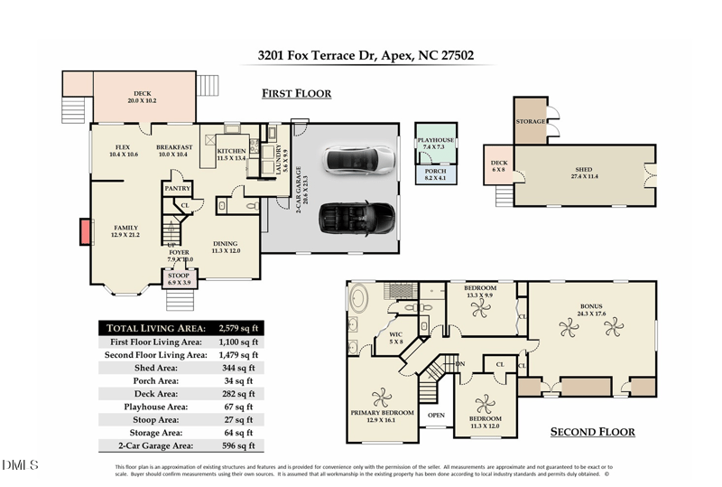 3201 Fox Terrace Dr, Apex, NC 27502