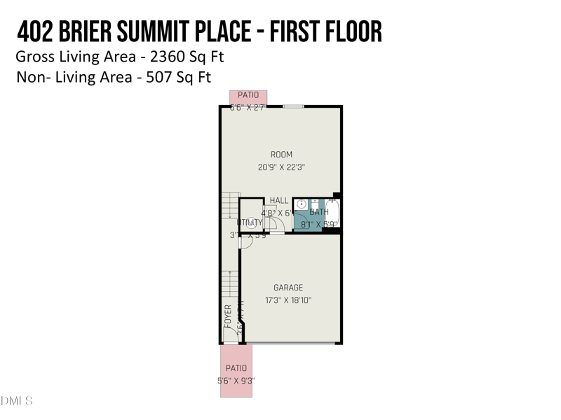 402 Brier Summit Pl, Durham, NC 27703