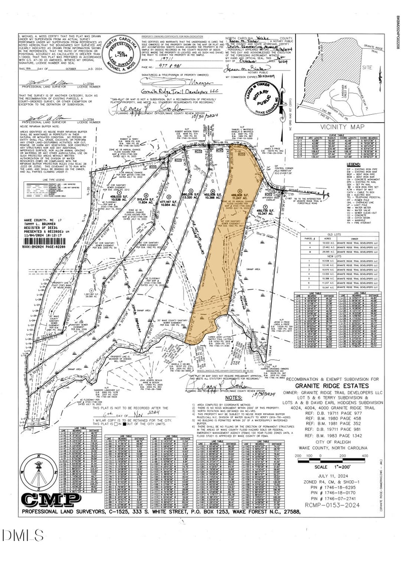 4050 Granite Ridge Trl Lot 6, Raleigh, NC 27616