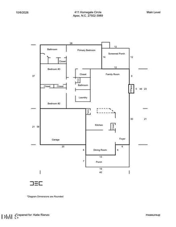 411 Homegate Cir, Apex, NC 27502