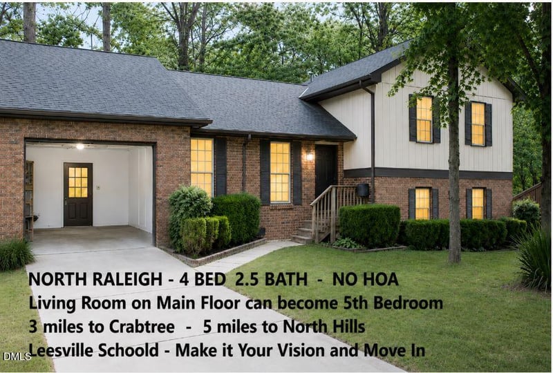 4116 Pickwick Dr, Raleigh, NC 27613