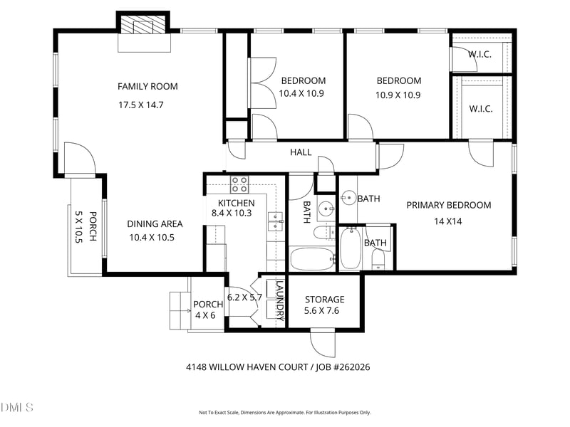 4148 Willow Haven Ct, Raleigh, NC 27616