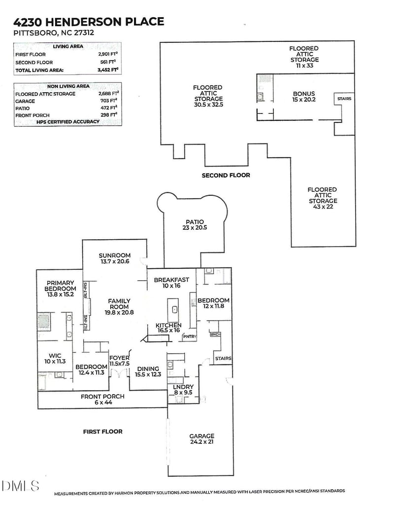 4230 Henderson Pl, Pittsboro, NC 27312