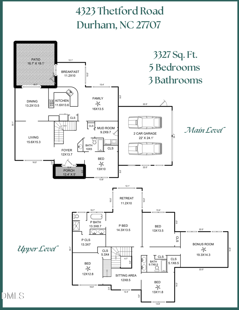 4323 Thetford Rd, Durham, NC 27707