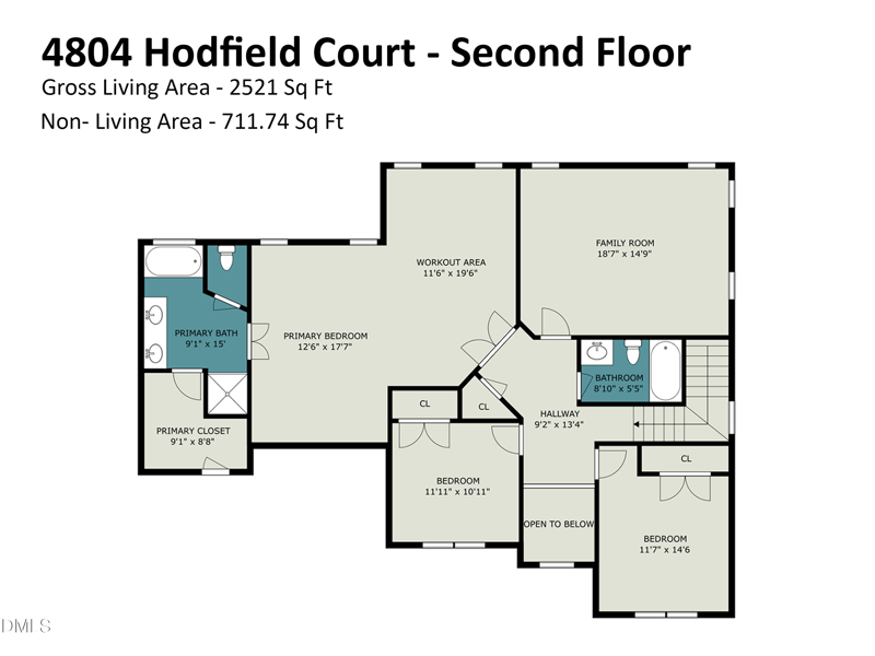 4804 Hodfield Ct, Raleigh, NC 27604