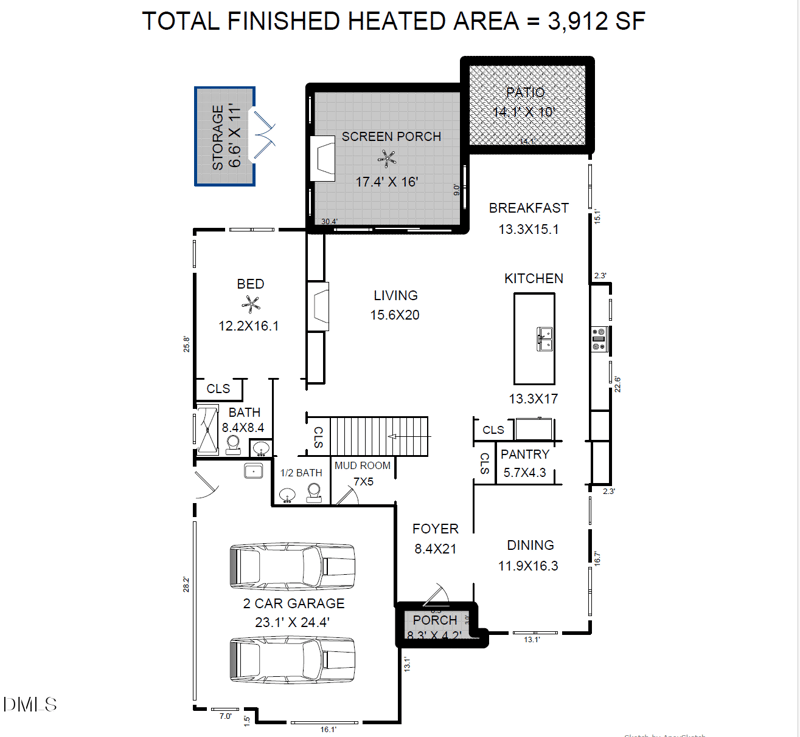 4816 Sweetbriar Dr, Raleigh, NC 27609
