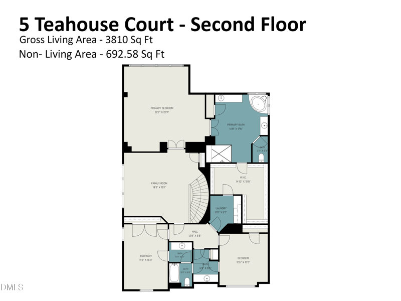 5 Teahouse Ct, Durham, NC 27707