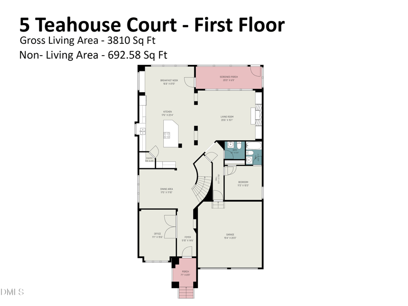 5 Teahouse Ct, Durham, NC 27707