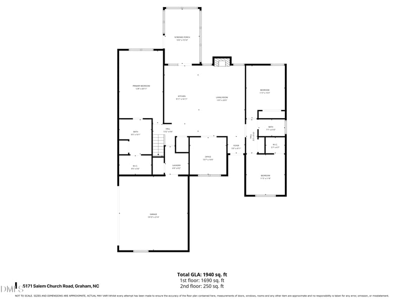 5171 Salem Church Rd, Graham, NC 27253