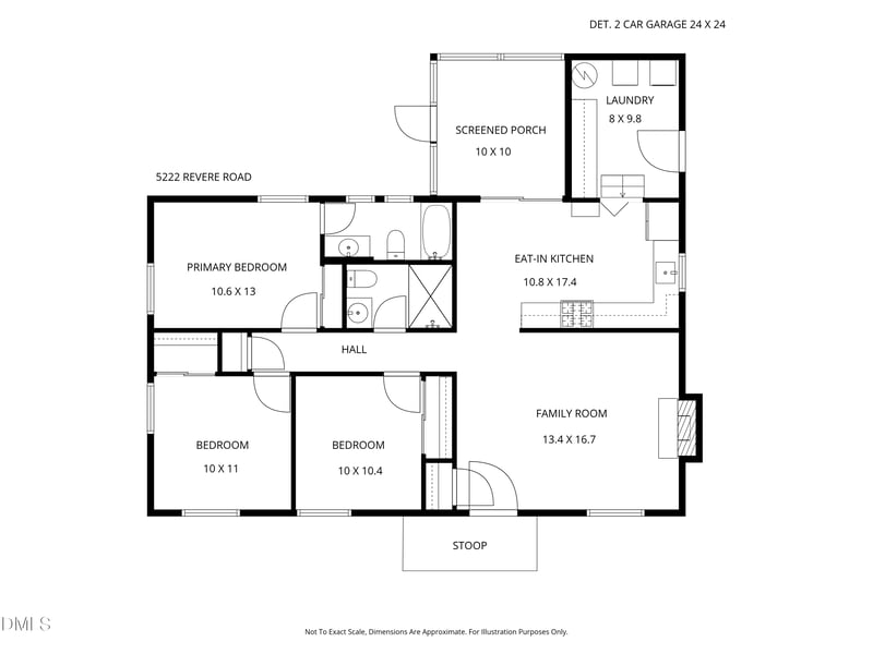 5222 Revere Rd, Durham, NC 27713