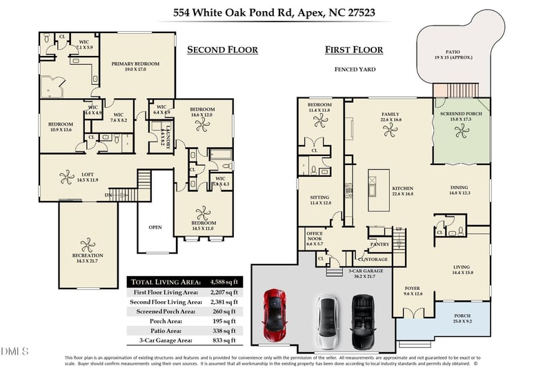 554 White Oak Pond Rd, Apex, NC 27523