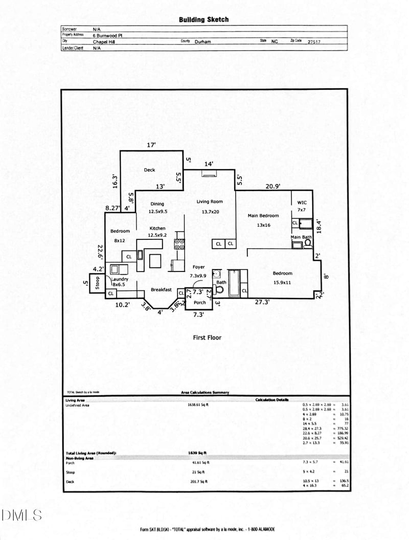 6 Burnwood Pl, Chapel Hill, NC 27517