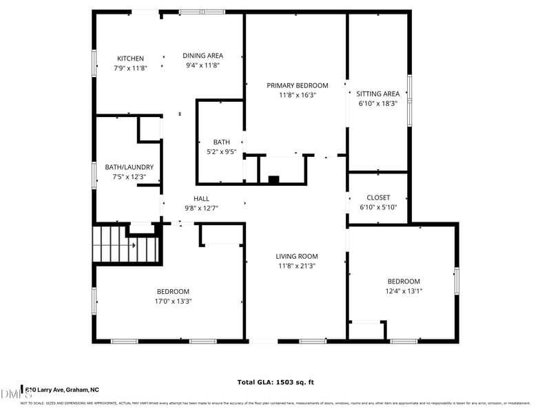 610 Larry Ave, Graham, NC 27253