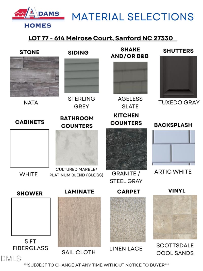 614 Melrose Ct, Sanford, NC 27330
