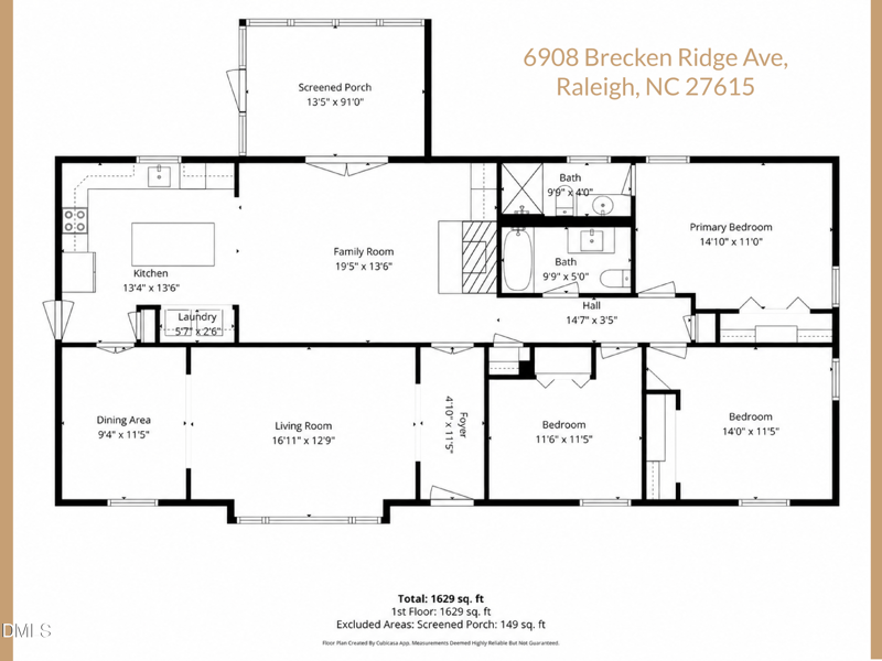 6908 Brecken Ridge Ave, Raleigh, NC 27615