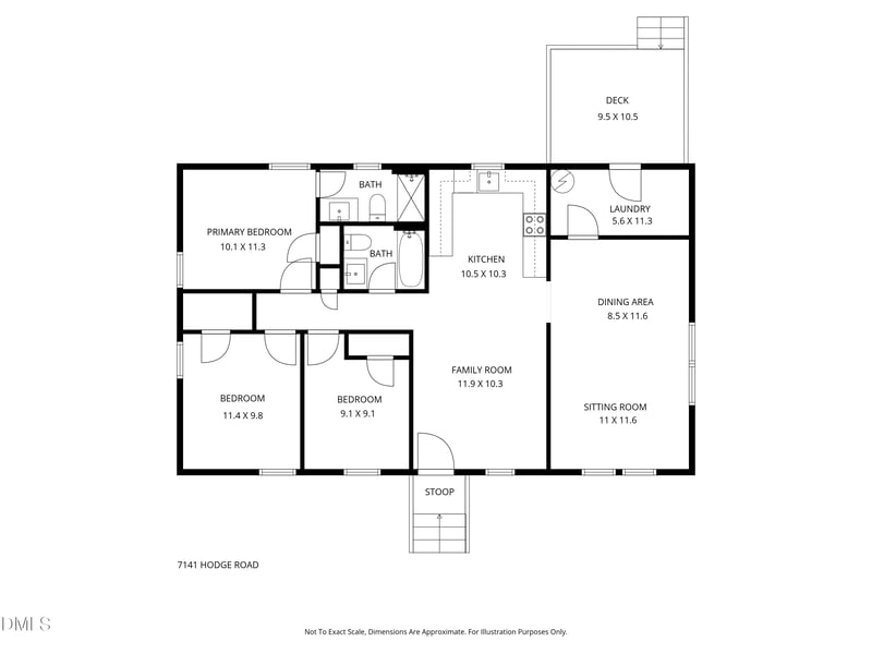 7141 Hodge Rd, Wendell, NC 27591