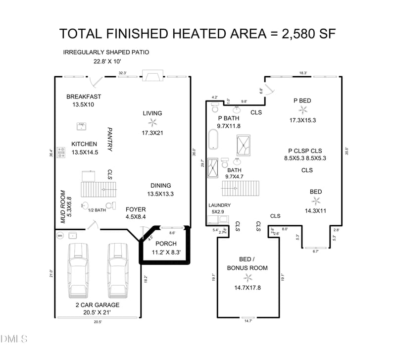 7367 Fontana Ridge Ln, Raleigh, NC 27613