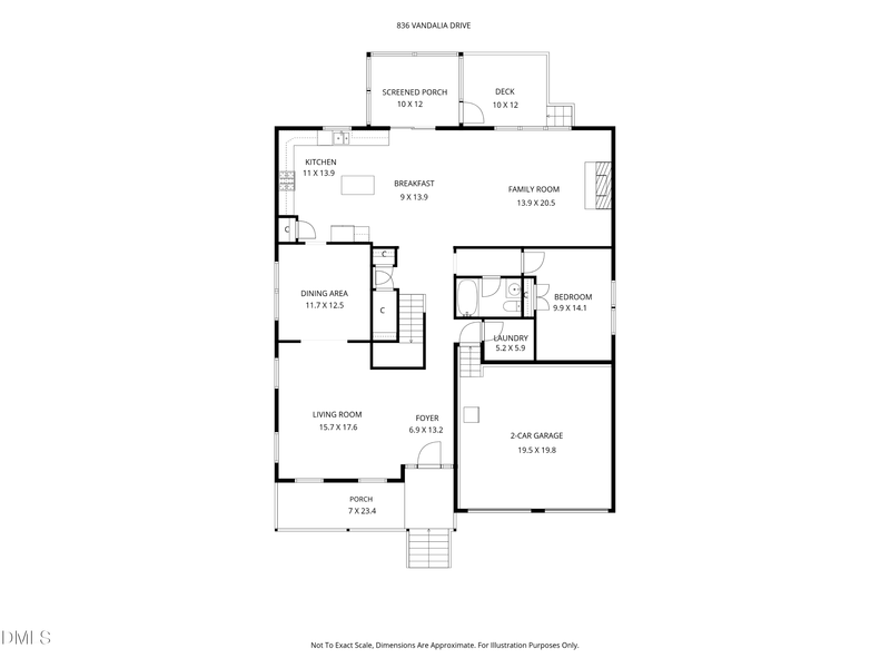 836 Vandalia Dr, Cary, NC 27519